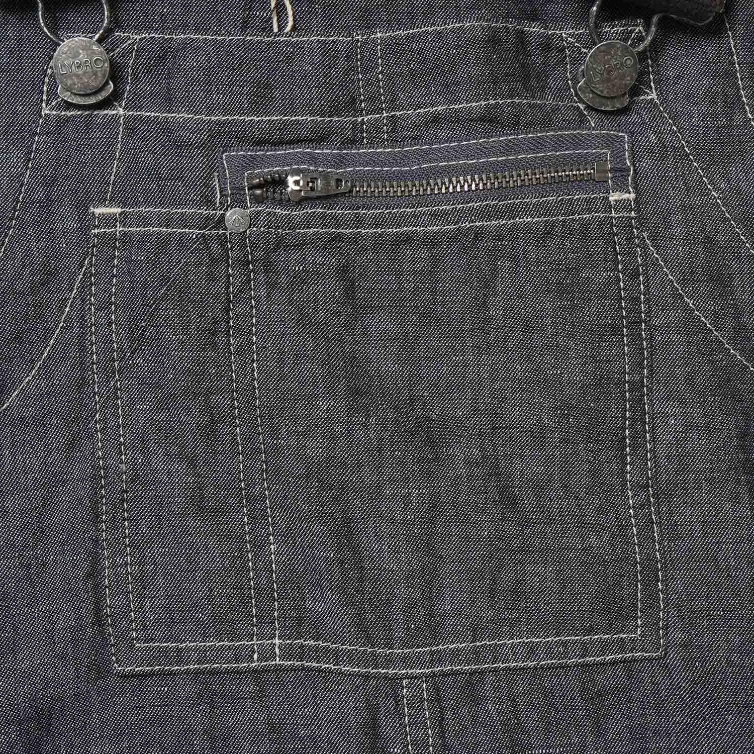 Nigel Cabourn �ʥ������륱���ܥ� LYBRO �����С������� ��PT01 NAVAL DUNGAREE - LINEN DENIM��  80521350520