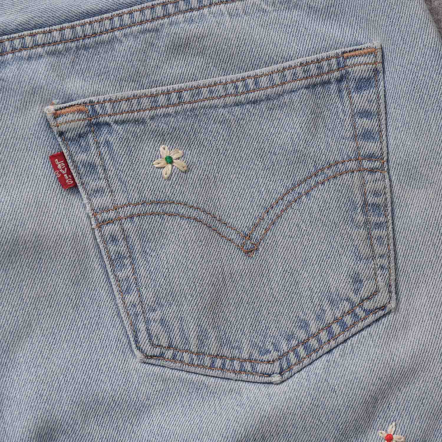 SHANANA MIL ����ʥʥߥ�  �ǥ˥�ѥ��  Levi's HAND CUSTOM JEANS  SM-003