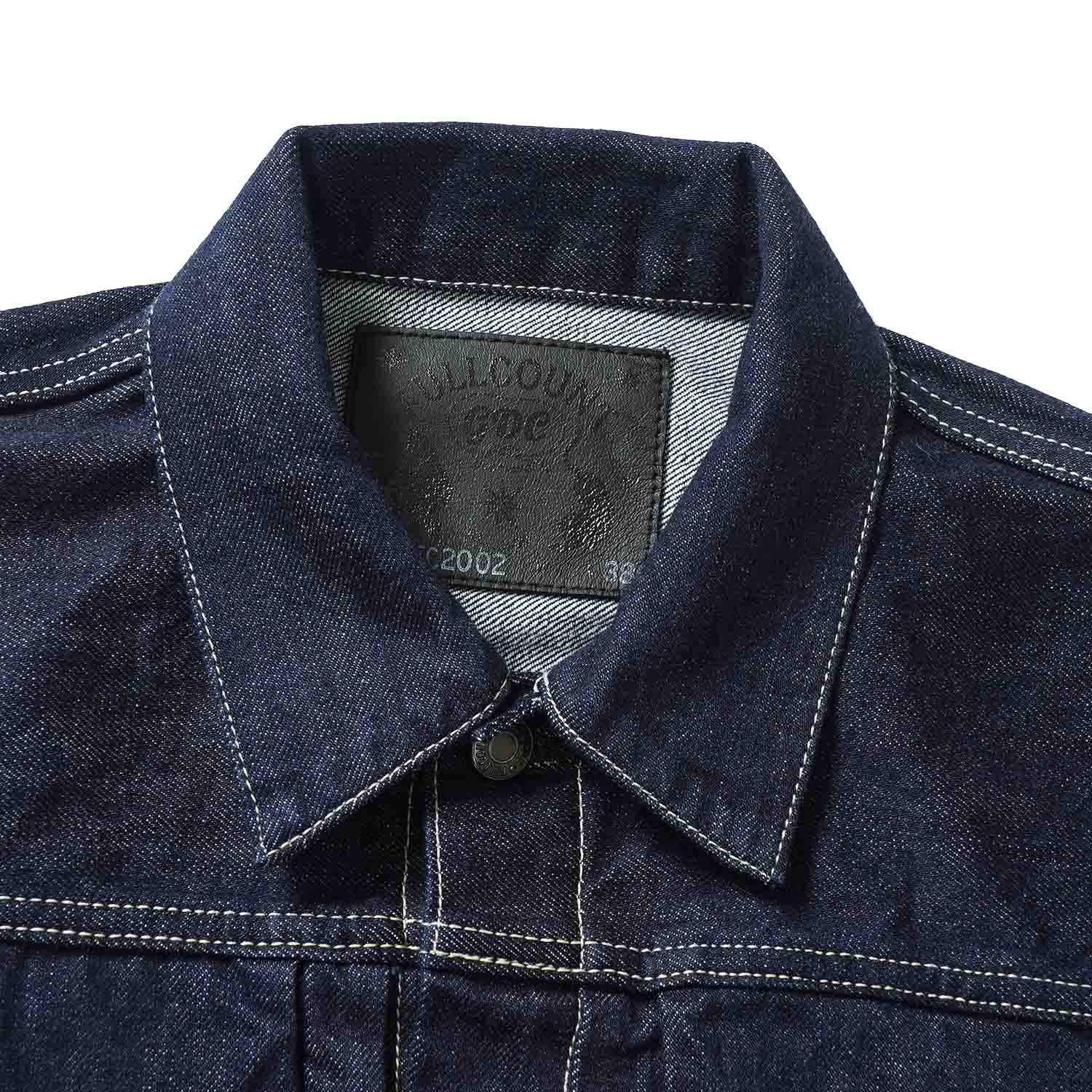 FULLCOUNT �ե륫����� �ǥ˥� ���㥱�å� ��GDC��FULLCOUNT Classic Pleated Denim Jacket" GFC2002
