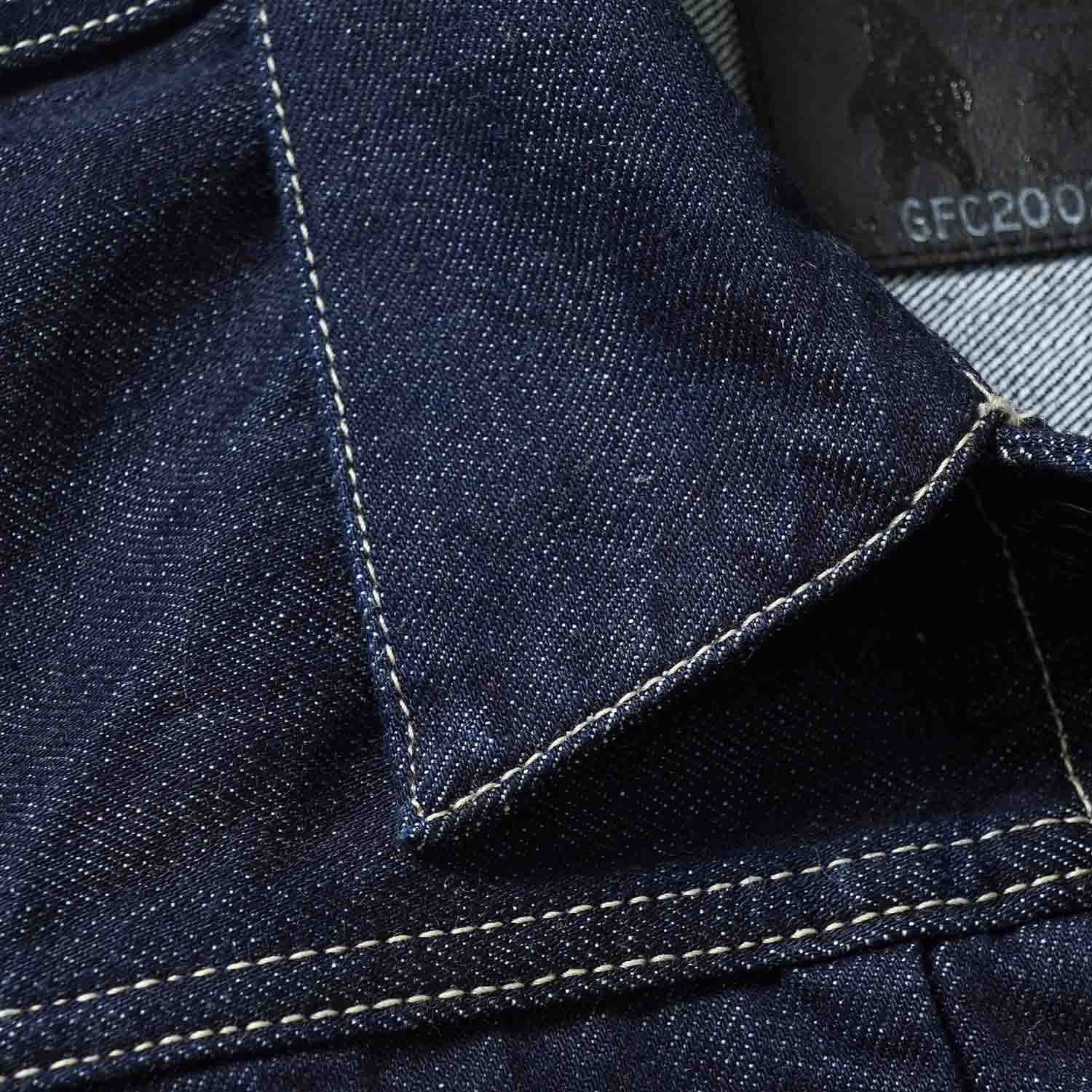 FULLCOUNT �ե륫����� �ǥ˥� ���㥱�å� ��GDC��FULLCOUNT Classic Pleated Denim Jacket" GFC2002