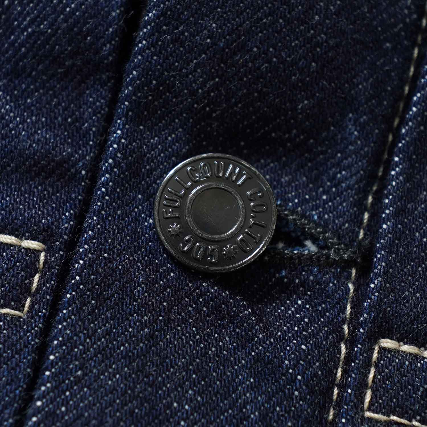 FULLCOUNT �ե륫����� �ǥ˥� ���㥱�å� ��GDC��FULLCOUNT Classic Pleated Denim Jacket" GFC2002