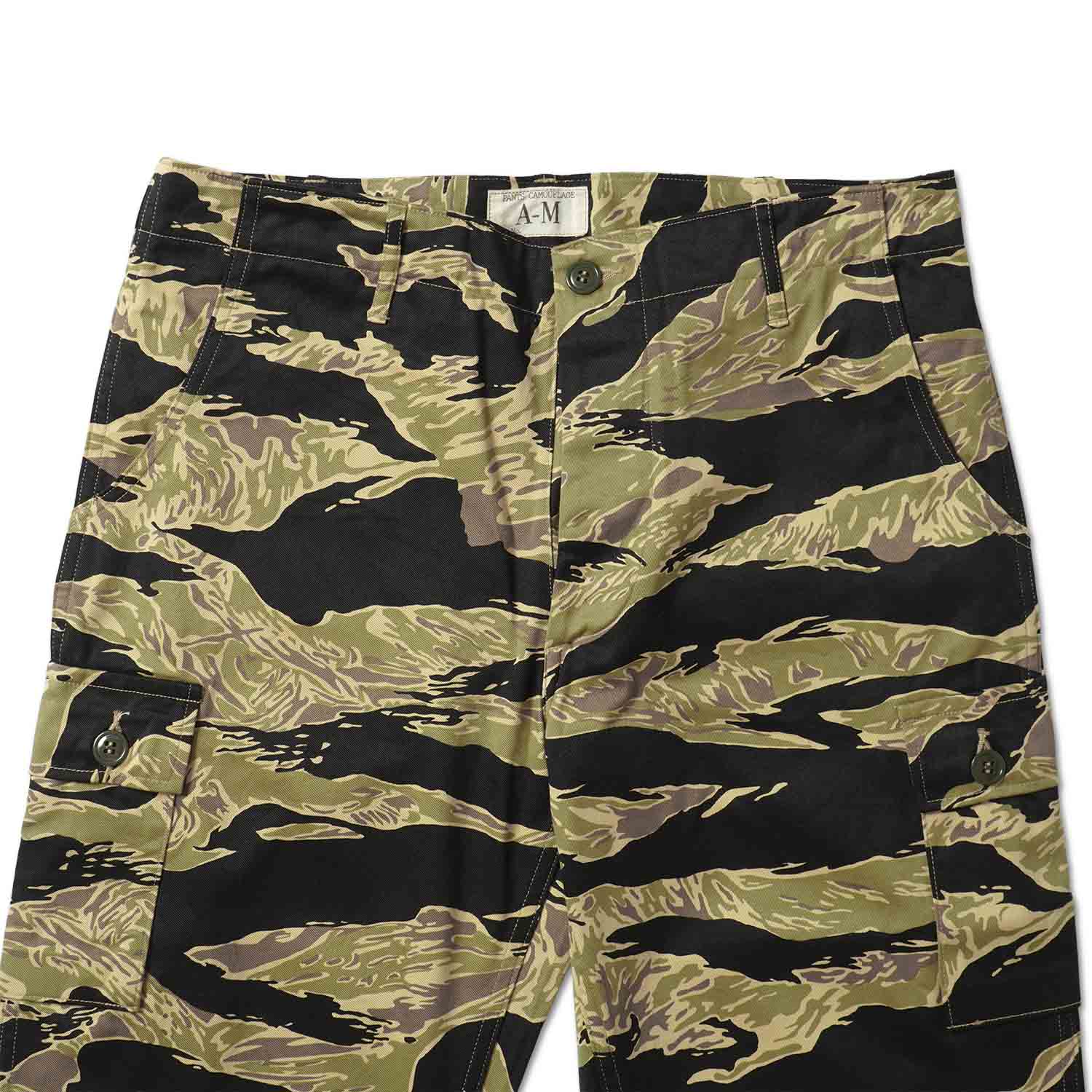 BUZZ RICKSON'S �Х��ꥯ���� �ѥ��  "GOLD TIGER STRIPE TROUSERS SHORT LENGTH"  BR42502