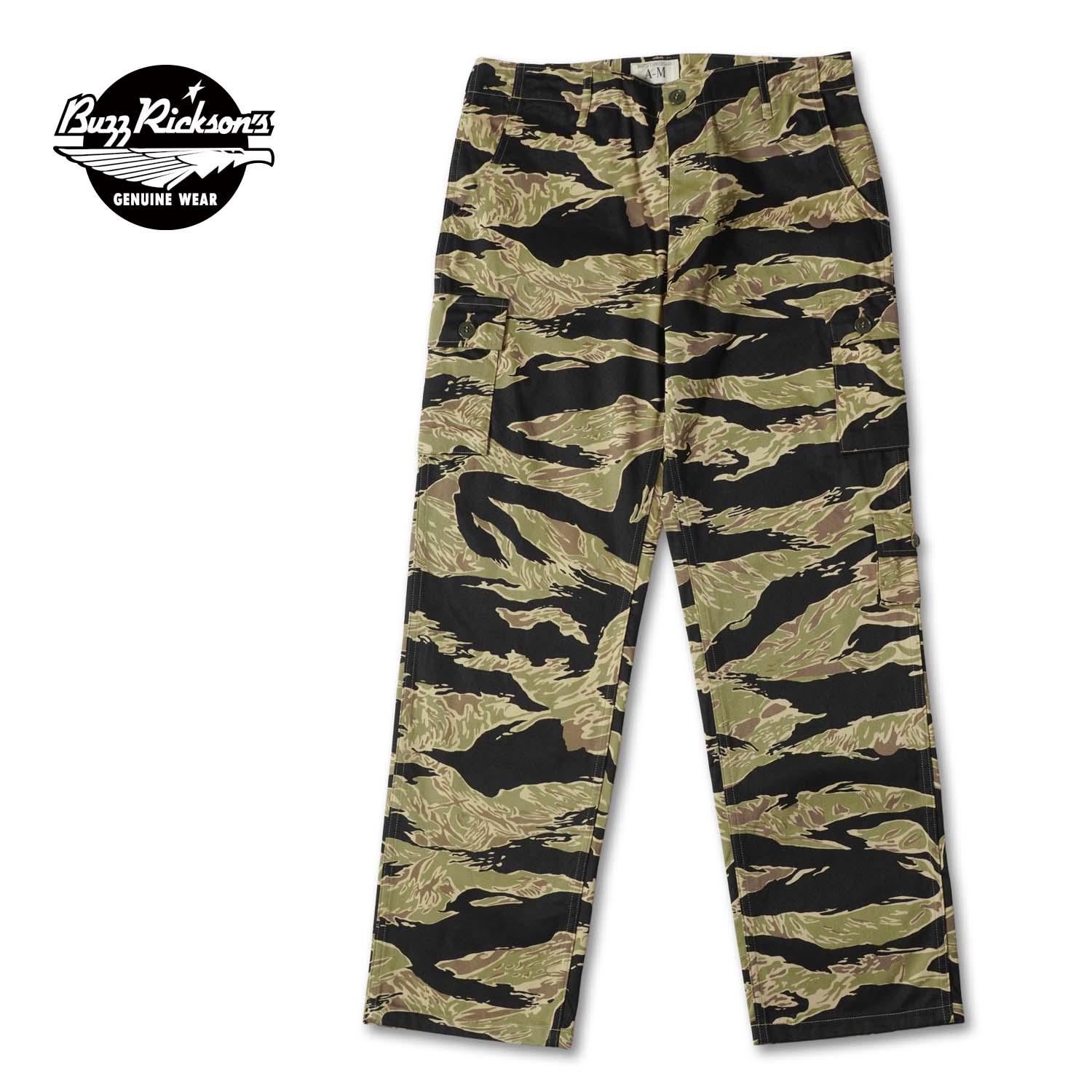 BUZZ RICKSON'S �Х��ꥯ���� �ѥ��  "GOLD TIGER STRIPE TROUSERS SHORT LENGTH"  BR42502