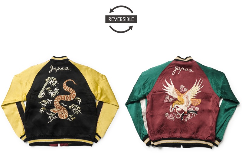 TAILOR TOYO ơ顼ΡEarly 1950s Style Acetate Souvenir Jacket  KOSHO & CO. Special Edition PIT VIPER  EAGLE & SNAKE  TT15713-119