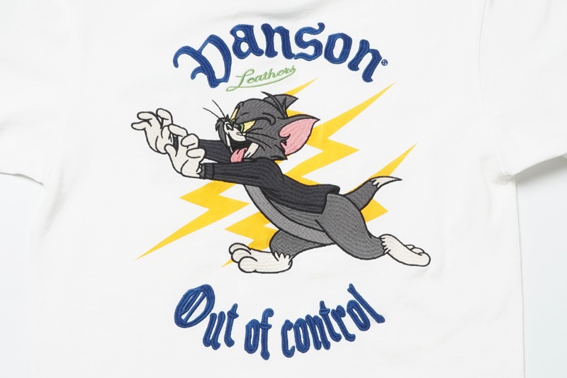 VANSON �Х󥽥� ȾµT����� Tom and Jerry "Out of cotrol ŷ�� Ⱦµ T�����"  TJV-2512