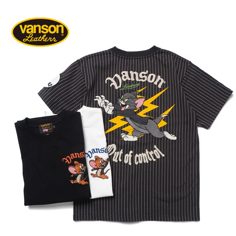 VANSON �Х󥽥� ȾµT����� Tom and Jerry "Out of cotrol ŷ�� Ⱦµ T�����"  TJV-2512