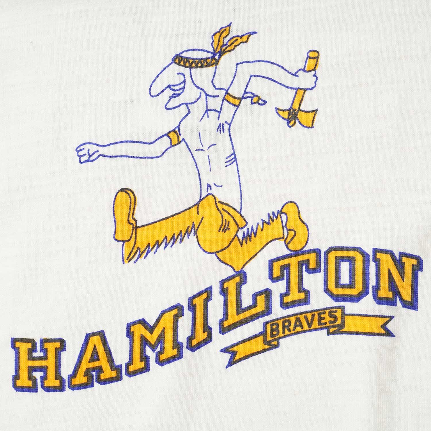 WAREHOUSE �������ϥ��� 7ʬµ �١����ܡ���T Lot.4800 "HAMILTON"  4800-HAMILTON(25AW)