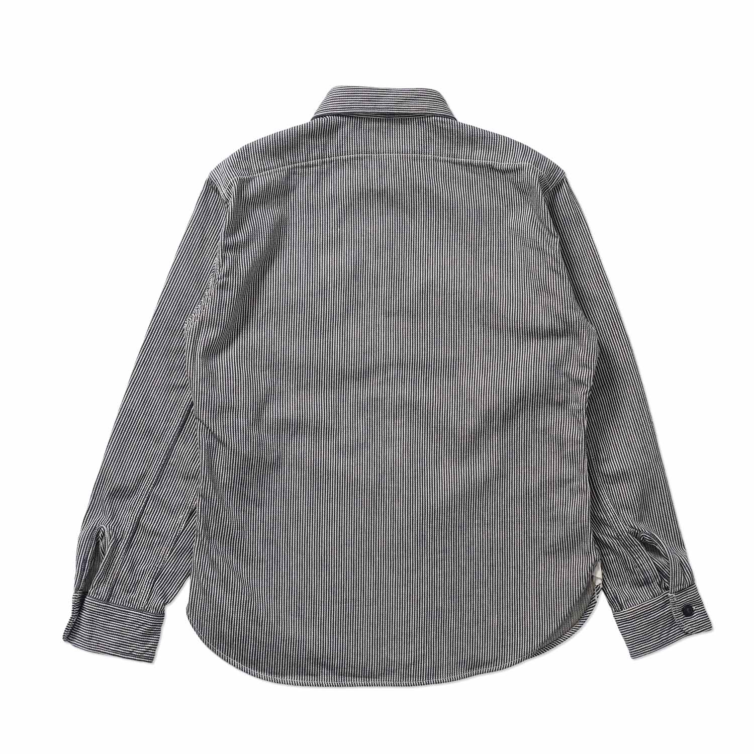 DELUXEWARE �ǥ�å��������� Ĺµ ����� ��HICKORY NEL SHIRT�� HV-01A