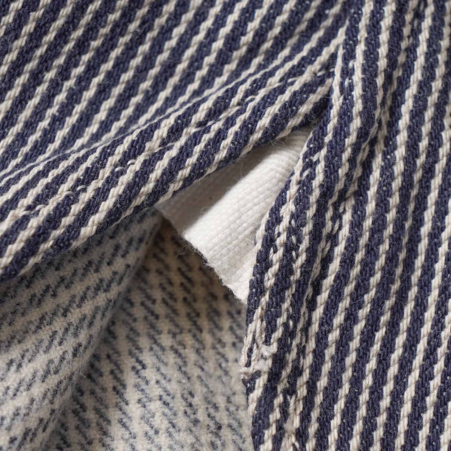 DELUXEWARE �ǥ�å��������� Ĺµ ����� ��HICKORY NEL SHIRT�� HV-01A