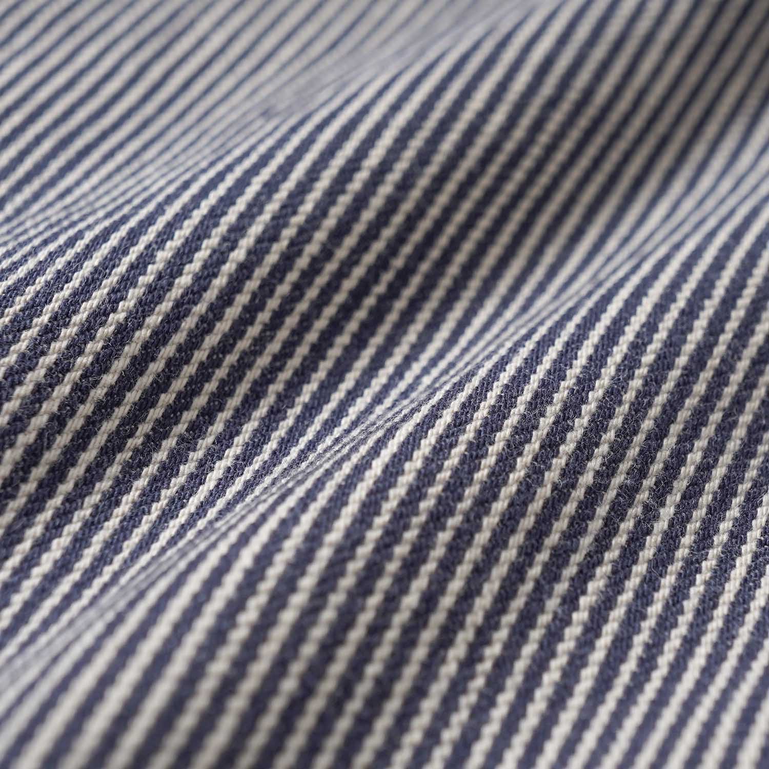 DELUXEWARE �ǥ�å��������� Ĺµ ����� ��HICKORY NEL SHIRT�� HV-01A