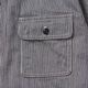 DELUXEWARE �ǥ�å��������� Ĺµ ����� ��HICKORY NEL SHIRT�� HV-01A