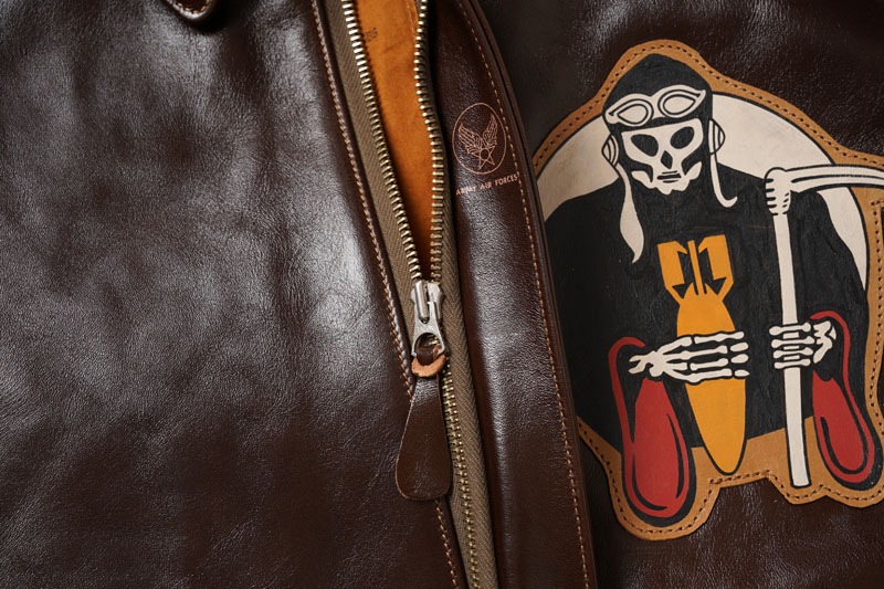 BUZZ RICKSON'S �Х��ꥯ���� A-2 �ե饤�ȥ��㥱�å� "375th Bomb.Squadron"  BR80631