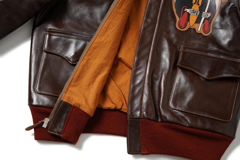 BUZZ RICKSON'S �Х��ꥯ���� A-2 �ե饤�ȥ��㥱�å� "375th Bomb.Squadron"  BR80631