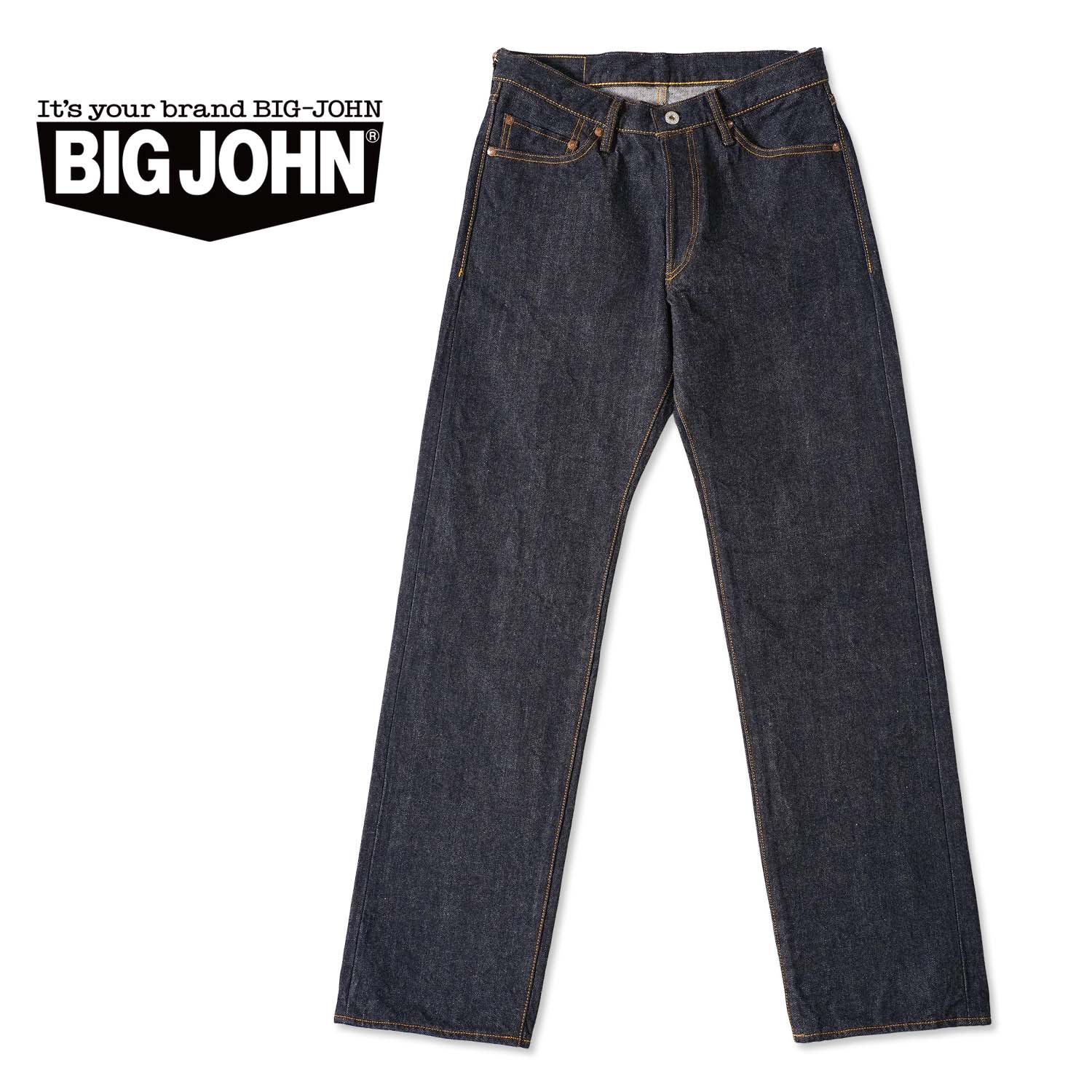 BIG JOHN  �ӥå������  �ѥ��  17oz Heavy Gauge Jeans / Straight  M1803