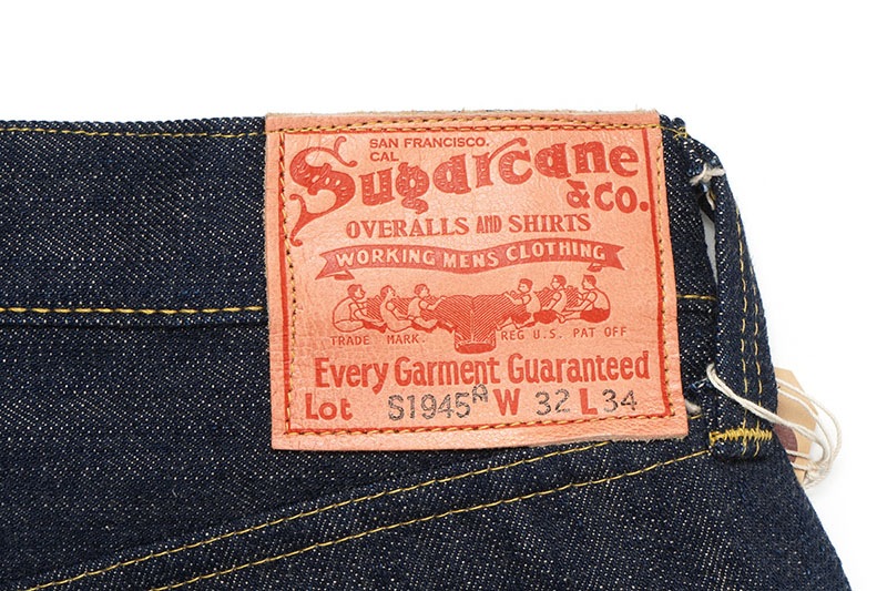 SUGAR CANE ���奬�������� �ǥ˥� �ѥ�� SUGAR CANE Super "Denim" Collectibles #01  14oz. BLUE DENIM WAIST OVERALLS "S1945" MODEL  SC49001-420��NON WASH��