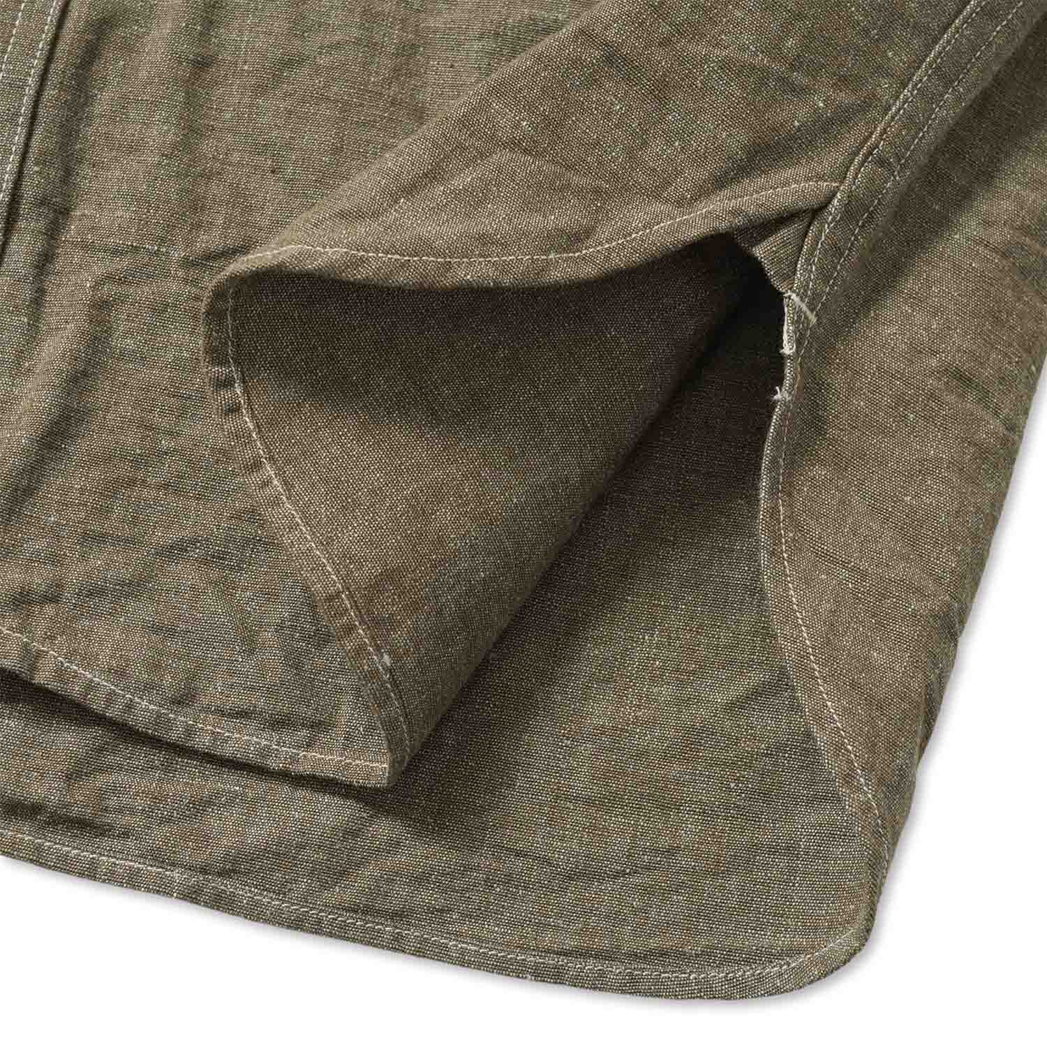 Nigel Cabourn �ʥ������륱���ܥ� Ĺµ ����� ��UTILITY SHIRT TYPE2 DENIM�� 80510010015