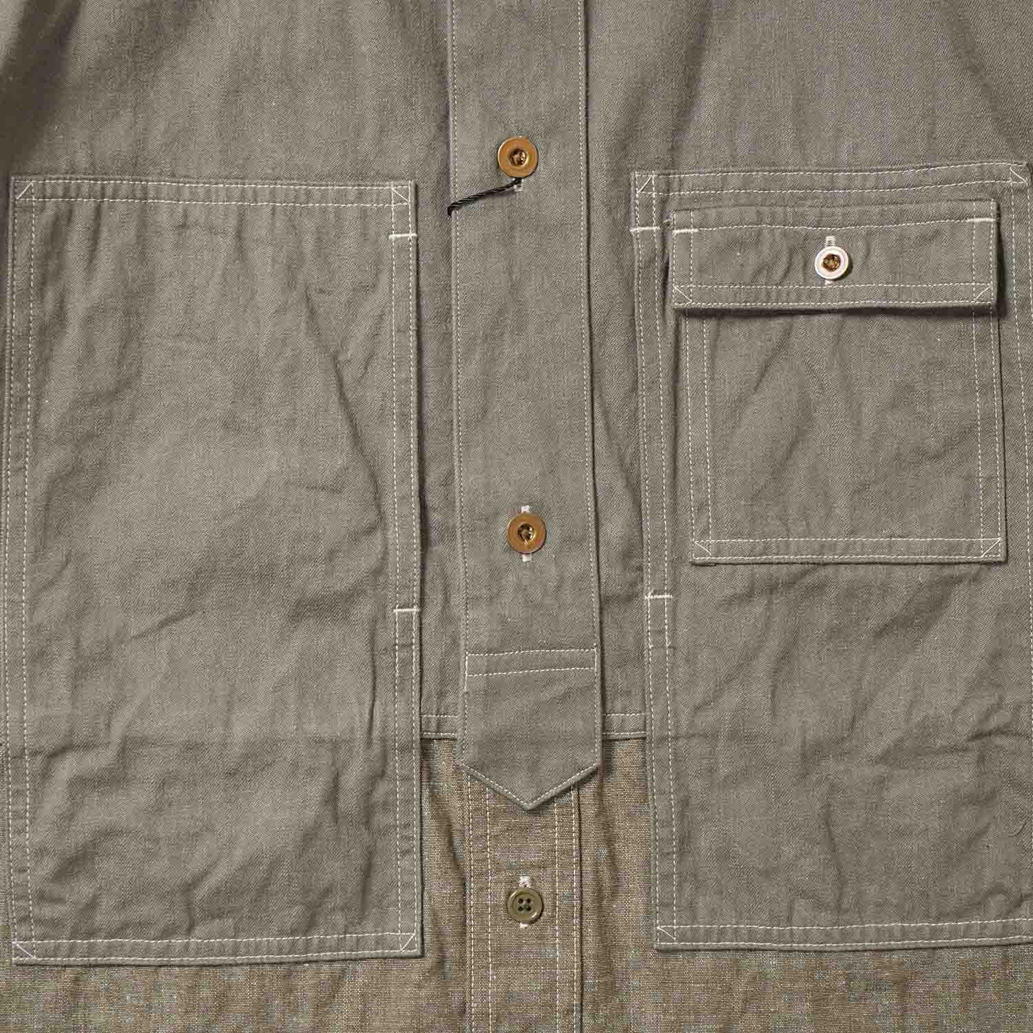 Nigel Cabourn �ʥ������륱���ܥ� Ĺµ ����� ��UTILITY SHIRT TYPE2 DENIM�� 80510010015