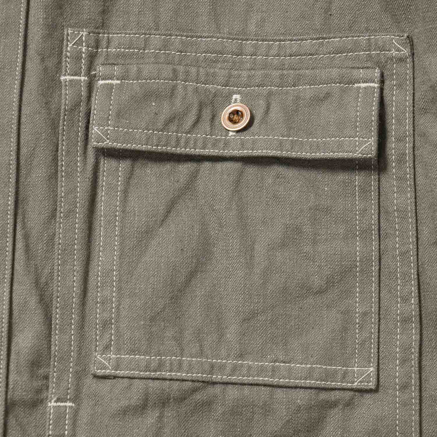 Nigel Cabourn �ʥ������륱���ܥ� Ĺµ ����� ��UTILITY SHIRT TYPE2 DENIM�� 80510010015