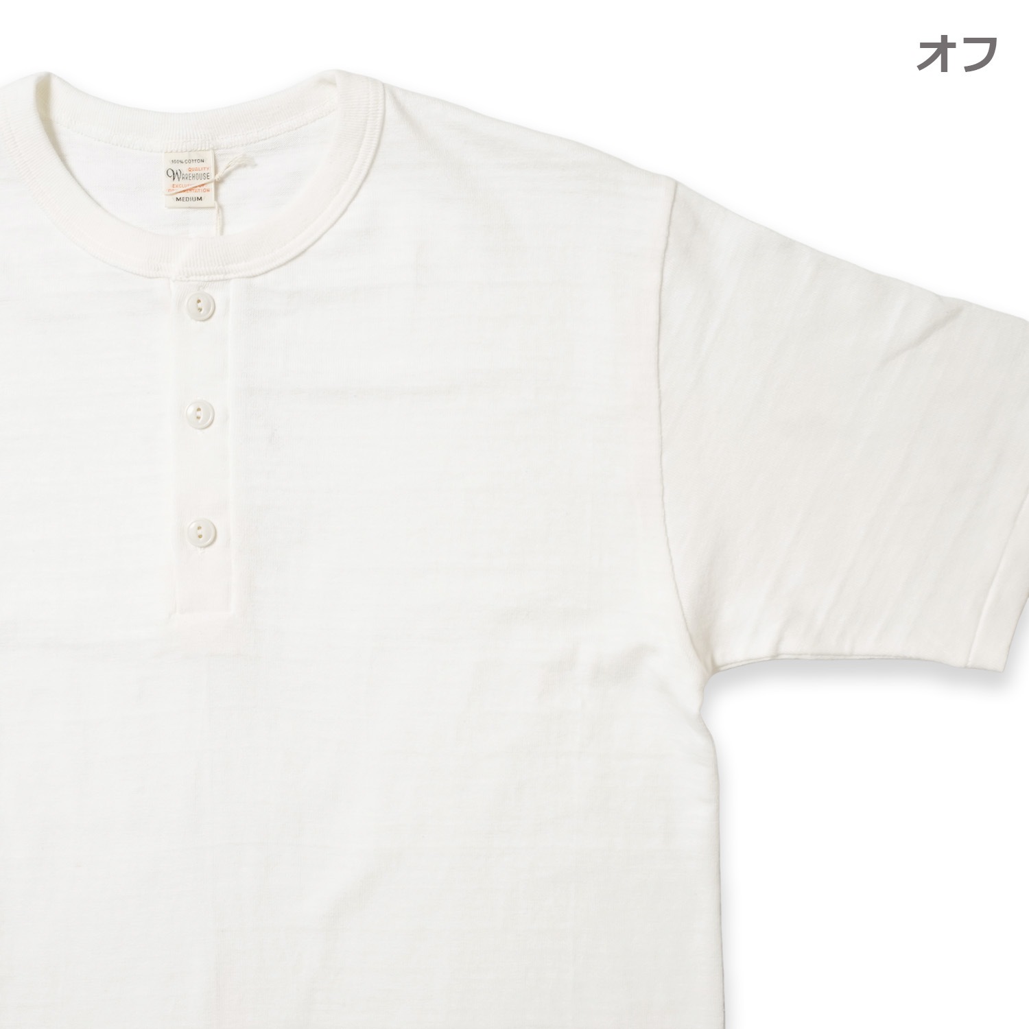 WAREHOUSE �������ϥ��� Ⱦµ T����� Lot 4601 "�إ�꡼�ͥå�T" 4601-HENLEY-XXL(26SS)