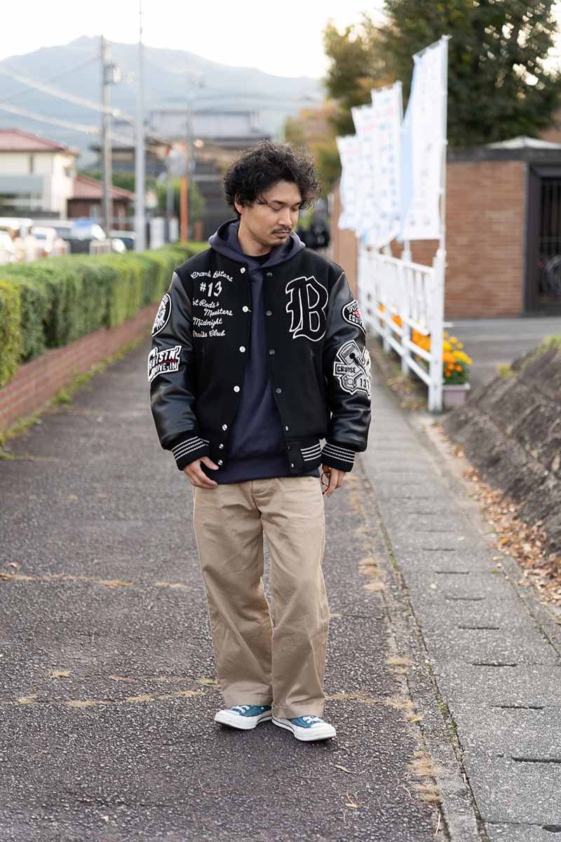 Whitesville �ۥ磻�ĥӥ롡����ɥ��㥱�åȡ�30oz. WOOL MELTON AWARD JACKET ��CRANK BUSTERS��  WV15602