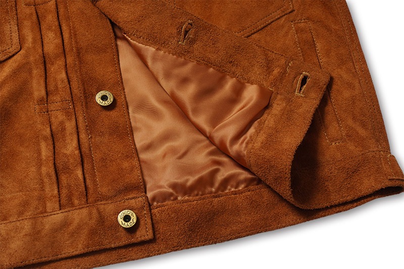 DOUBLE HELIX ���֥�إ�å������쥶�����㥱�åȡ�"Gold Digger Suede Brown"  WM0293