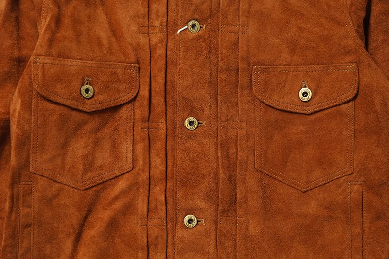 DOUBLE HELIX ���֥�إ�å������쥶�����㥱�åȡ�"Gold Digger Suede Brown"  WM0293