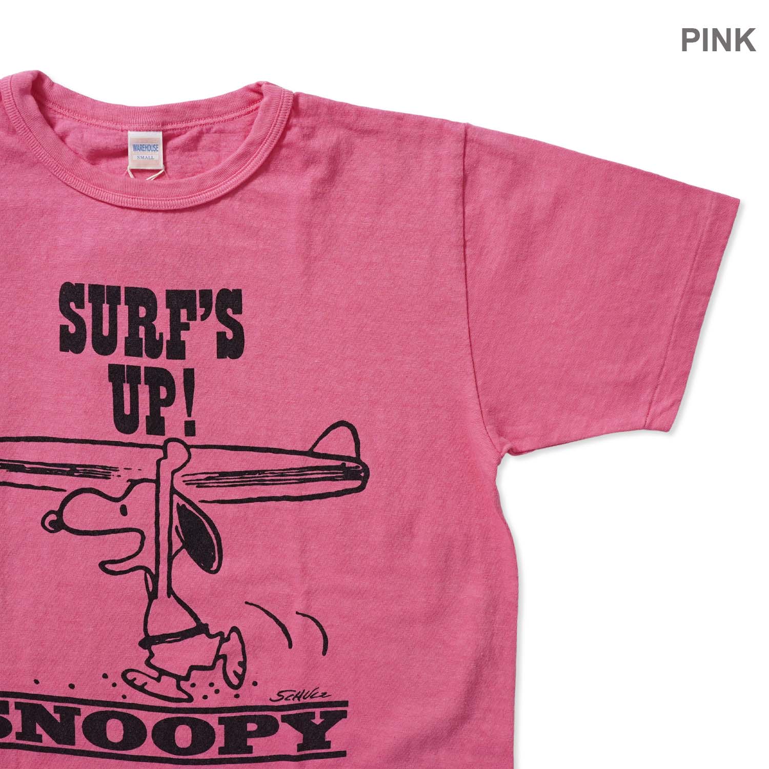 WAREHOUSE �������ϥ��� Vintage PEANUTS Ⱦµ T����� Lot YP126S-1 "SURF'S UP(SNOOPY)" YP126S-1-SURF(26S)
