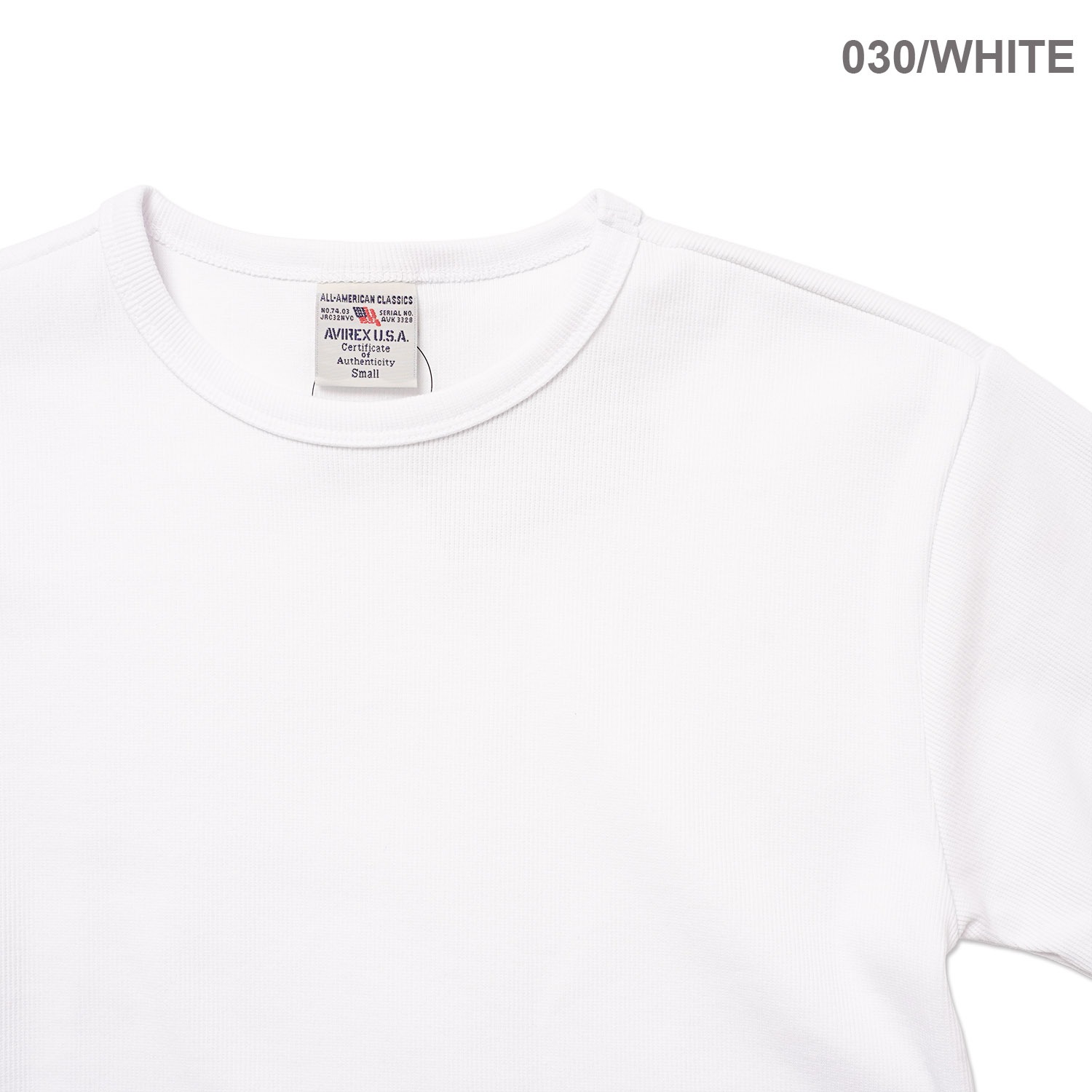 AVIREX ��������å��� Ⱦµ T����� "S/S CREW NECK RIB T-SHIRT" AVI6143502