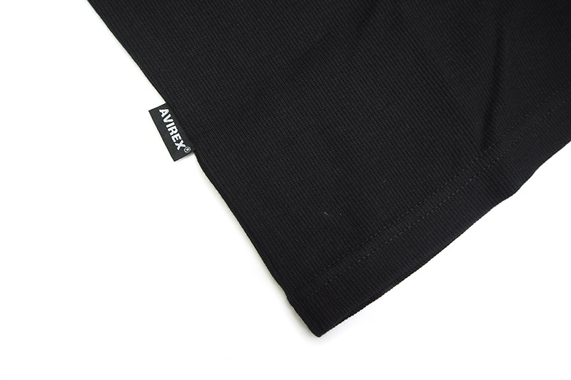 AVIREX å Ⱦµ T "S/S CREW NECK RIB T-SHIRT" AVI6143502