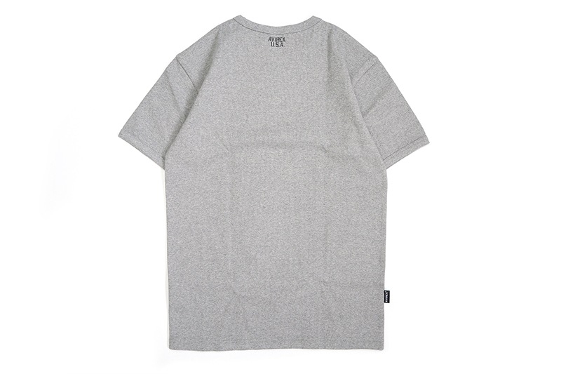 AVIREX å Ⱦµ T "S/S CREW NECK RIB T-SHIRT" AVI6143502