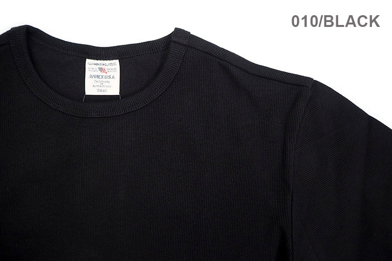 AVIREX å Ⱦµ T "S/S CREW NECK RIB T-SHIRT" AVI6143502