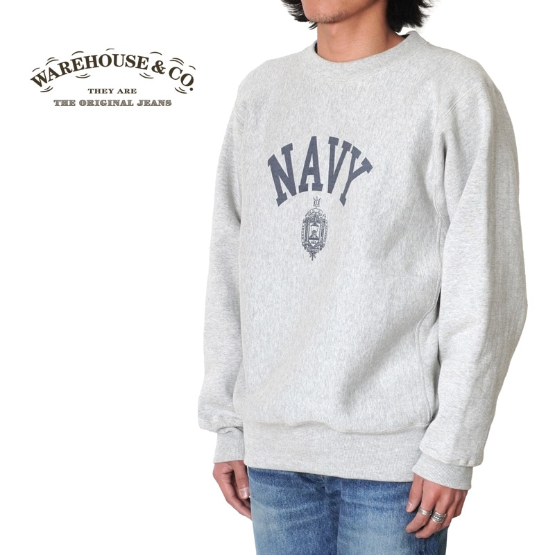 WAREHOUSE NAVYトレーナー XL ろーぐす別注 1_000000012351.jpg?1740023448
