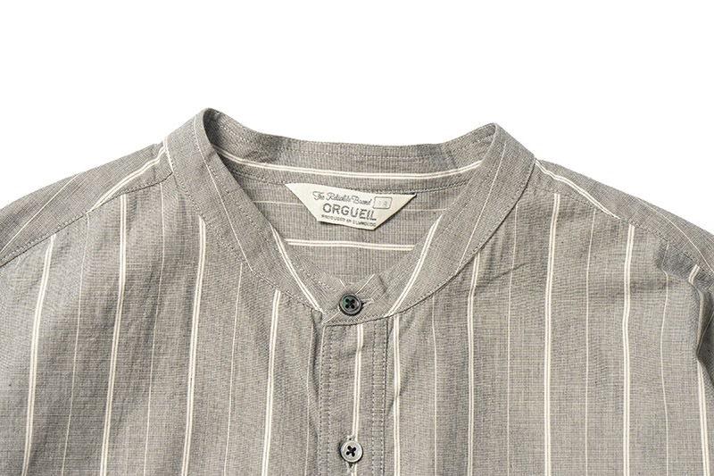 ORGUEIL ���륲���� Ĺµ ����� "Rebuild Shirt (Stripe)"  OR-5118