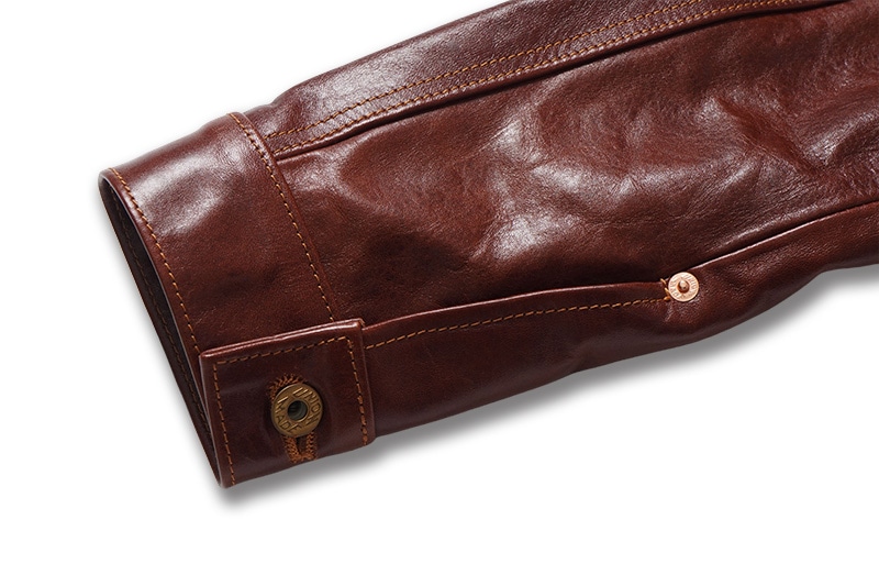 DOUBLE HELIX ���֥�إ�å��� �쥶�����㥱�å� "Western Cowboy Burgundy"  WM0102