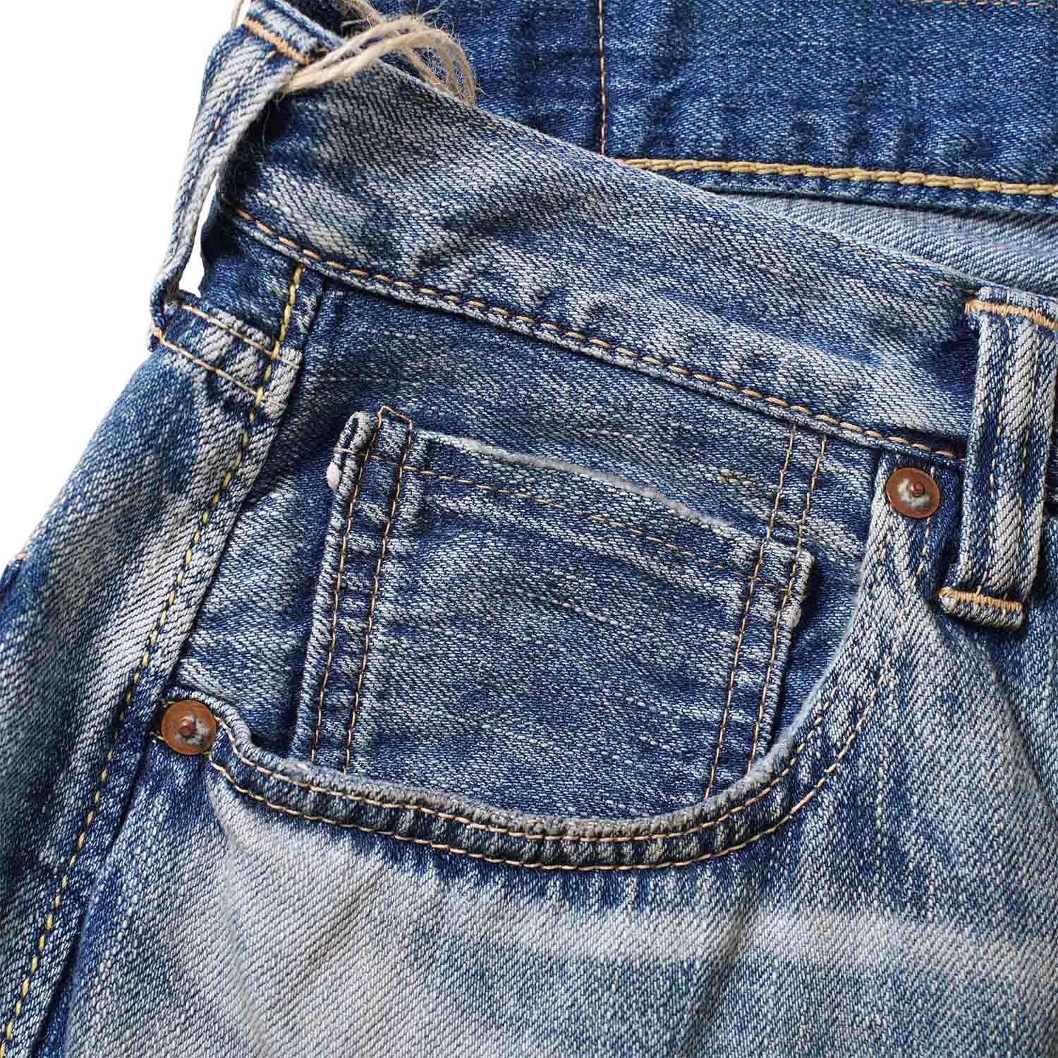 �ڤ������2��ޤǡ�FULLCOUNT �ե륫����� �ѥ�� �����ǥ� WWII Model 11.5oz Denim Pants HW ��Master Of Reality�� HAND WASH S0105SSHW