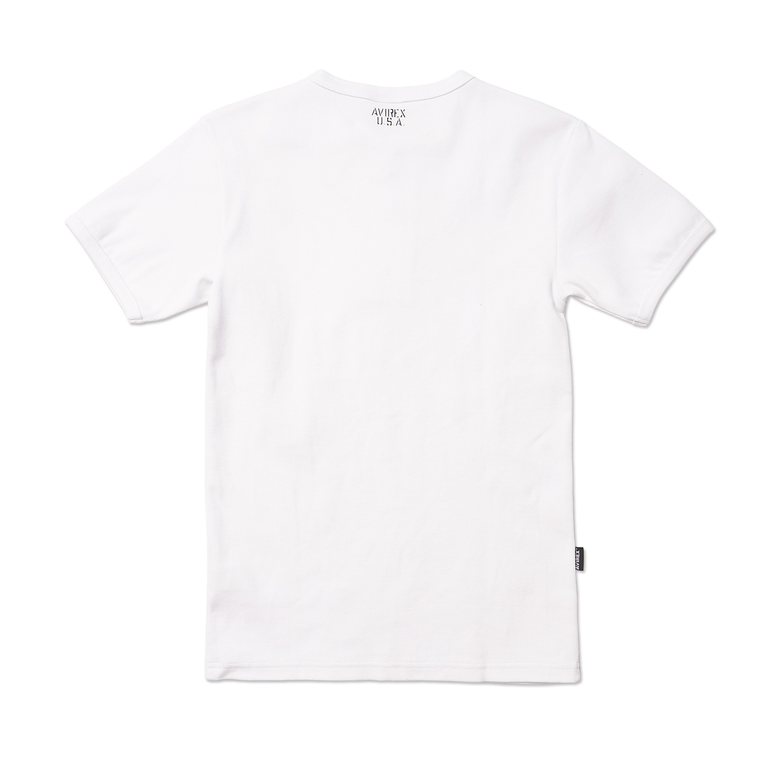 AVIREX ��������å��� Ⱦµ T����� "S/S HENLEY NECK T-SHIRT" AVI6143504