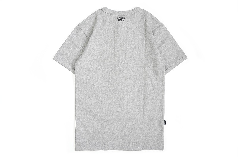 AVIREX å Ⱦµ T "S/S HENLEY NECK T-SHIRT" AVI6143504