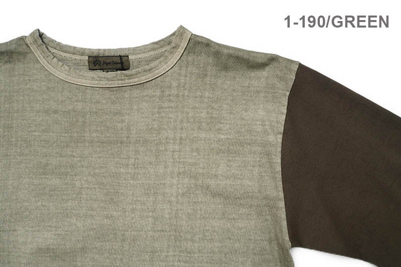 Nigel Cabourn �ʥ������륱���ܥ� �١����ܡ���T�����  ��BASEBALL T-SHIRT PIGMENT��  80510021000