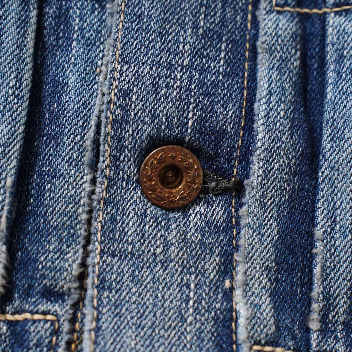 �ڤ������2��ޤǡ� FULLCOUNT �ե륫����� �ǥ˥� ���㥱�å� �����ǥ� WWII Model 11.5oz Denim Jacket HW ��Master Of Reality�� HAND WASH S2107SSHW