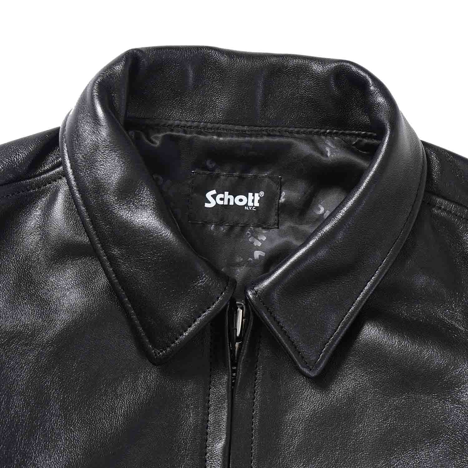 Schott ����å� �쥶���ȥ�å��� ���㥱�å� "LEATHER TRACKER JACKET" 782-6950019
