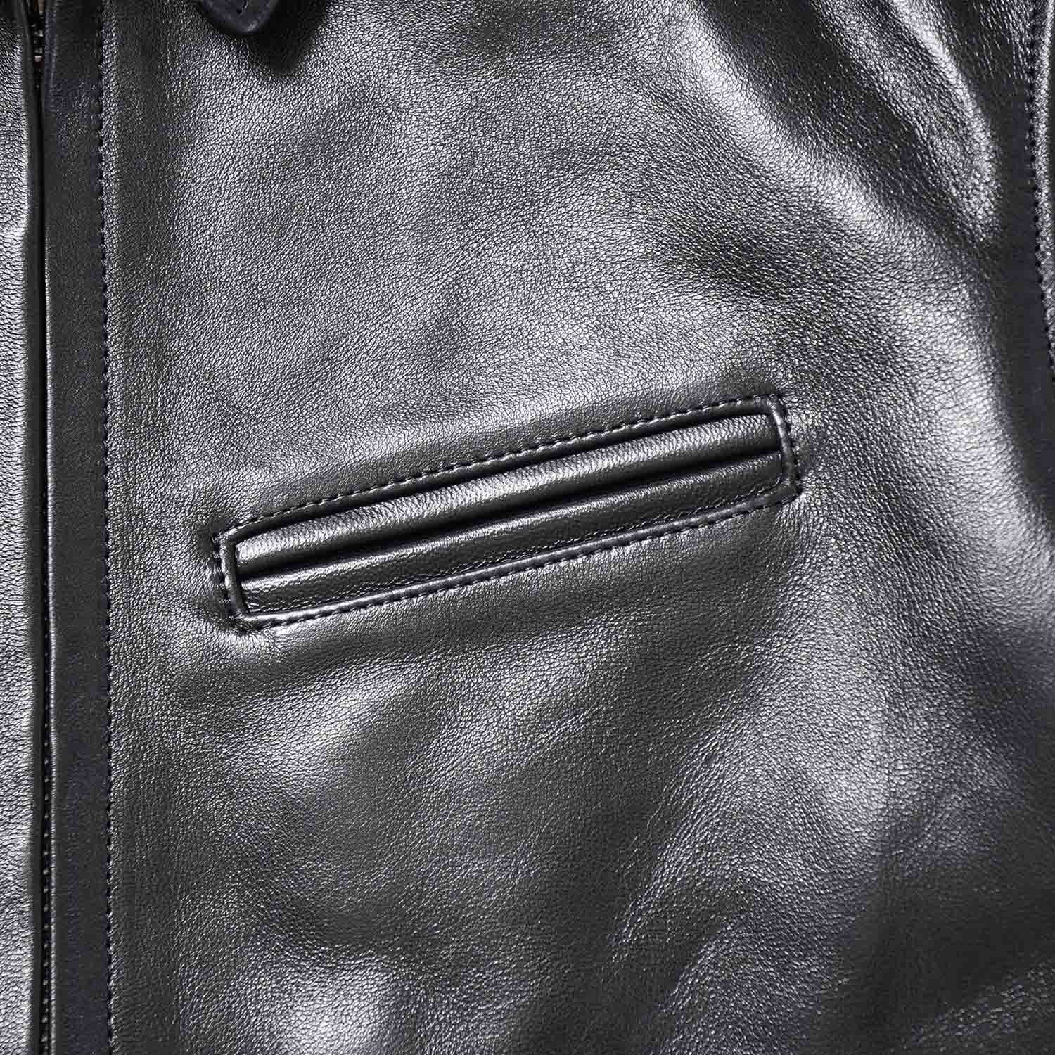 Schott ����å� �쥶���ȥ�å��� ���㥱�å� "LEATHER TRACKER JACKET" 782-6950019