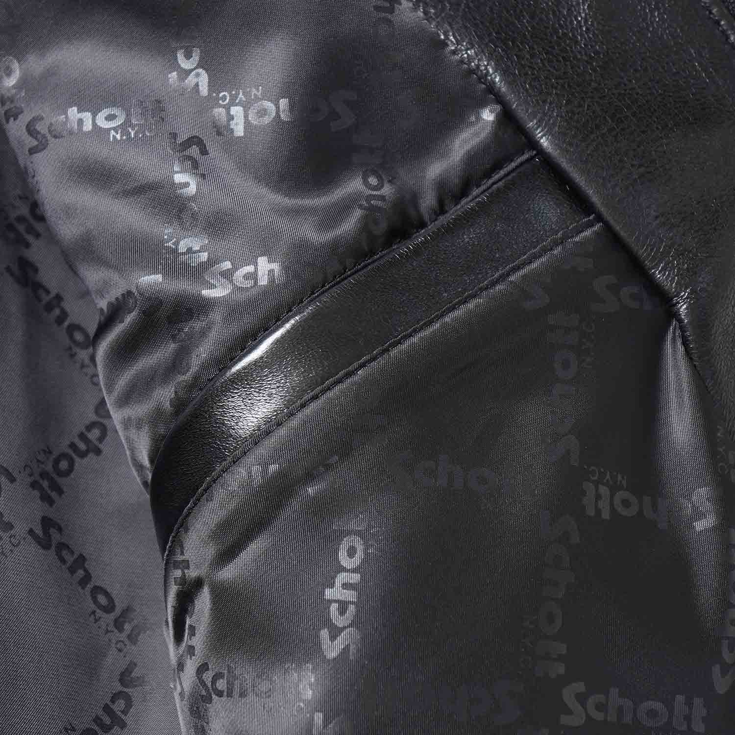 Schott ����å� �쥶���ȥ�å��� ���㥱�å� "LEATHER TRACKER JACKET" 782-6950019