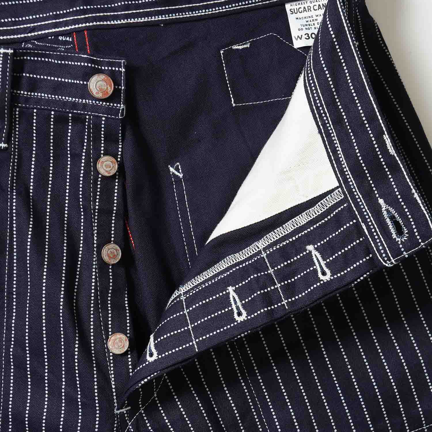 SUGAR CANE ���奬�������� �ѥ��  9oz. WABASH STRIPE ENGINEER PANTS SC40786A