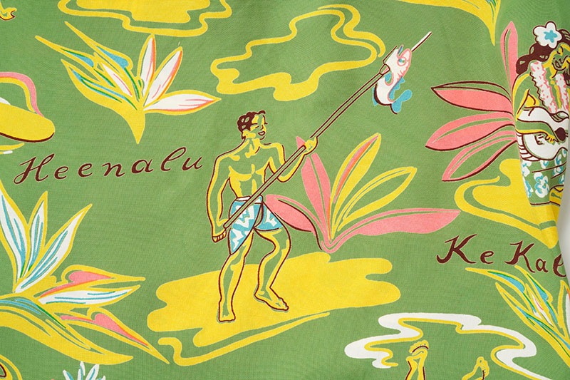 SUN SURF 󥵡 Ⱦµ ϥ RAYON HAWAIIAN SHIRT HAWAIIAN HULA  SS39411