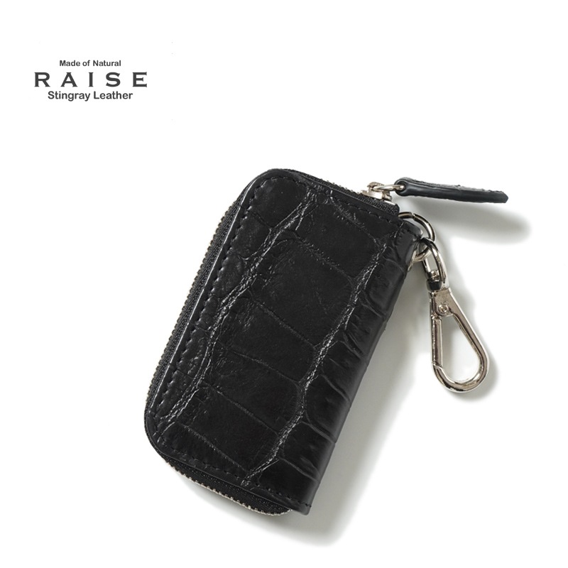 RAISE �쥤�� ������������ �쥶�� ���������� CROCODILE LEATHER KEYCASE CR-RZ-KC