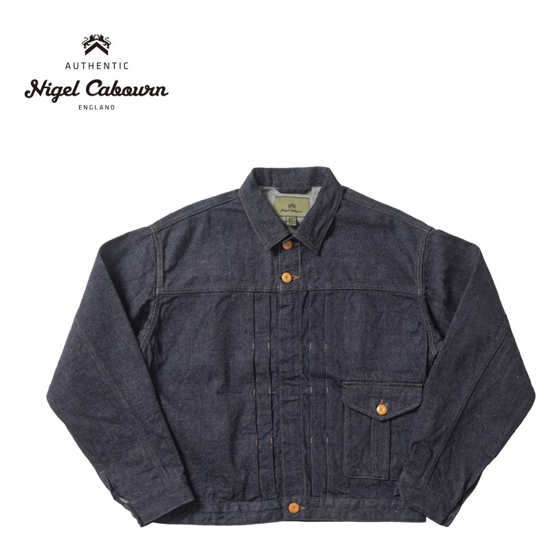 Nigel Cabourn �ʥ������륱���ܥ� �ǥ˥� ���㥱�å� ��40s DENIM JACKET 12.5oz�� 80510030003