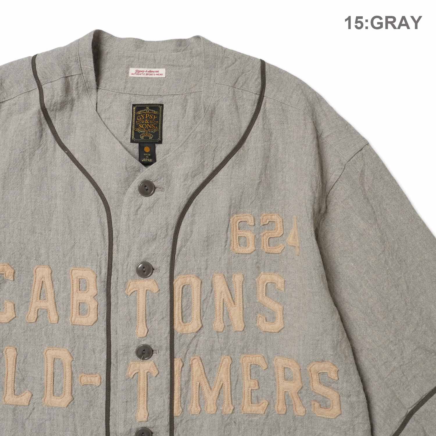 GYPSY&SONS ���ץ���&���� �١����ܡ��륷���  "O.T.BASE BALL SHIRTS"  GS2549902