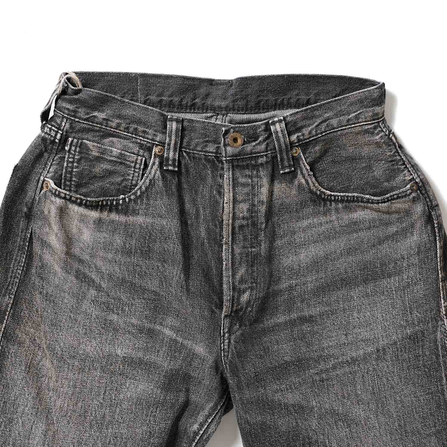 �ڤ������2��ޤǡ�FULLCOUNT �ե륫����� �ѥ�� �����ǥ� WWII Model 11.5oz Black Denim Pants HW ��Master Of Reality��  HAND WASH  S0105BKSSHW