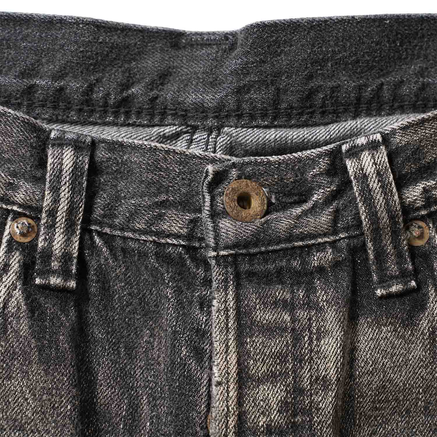 �ڤ������2��ޤǡ�FULLCOUNT �ե륫����� �ѥ�� �����ǥ� WWII Model 11.5oz Black Denim Pants HW ��Master Of Reality��  HAND WASH  S0105BKSSHW