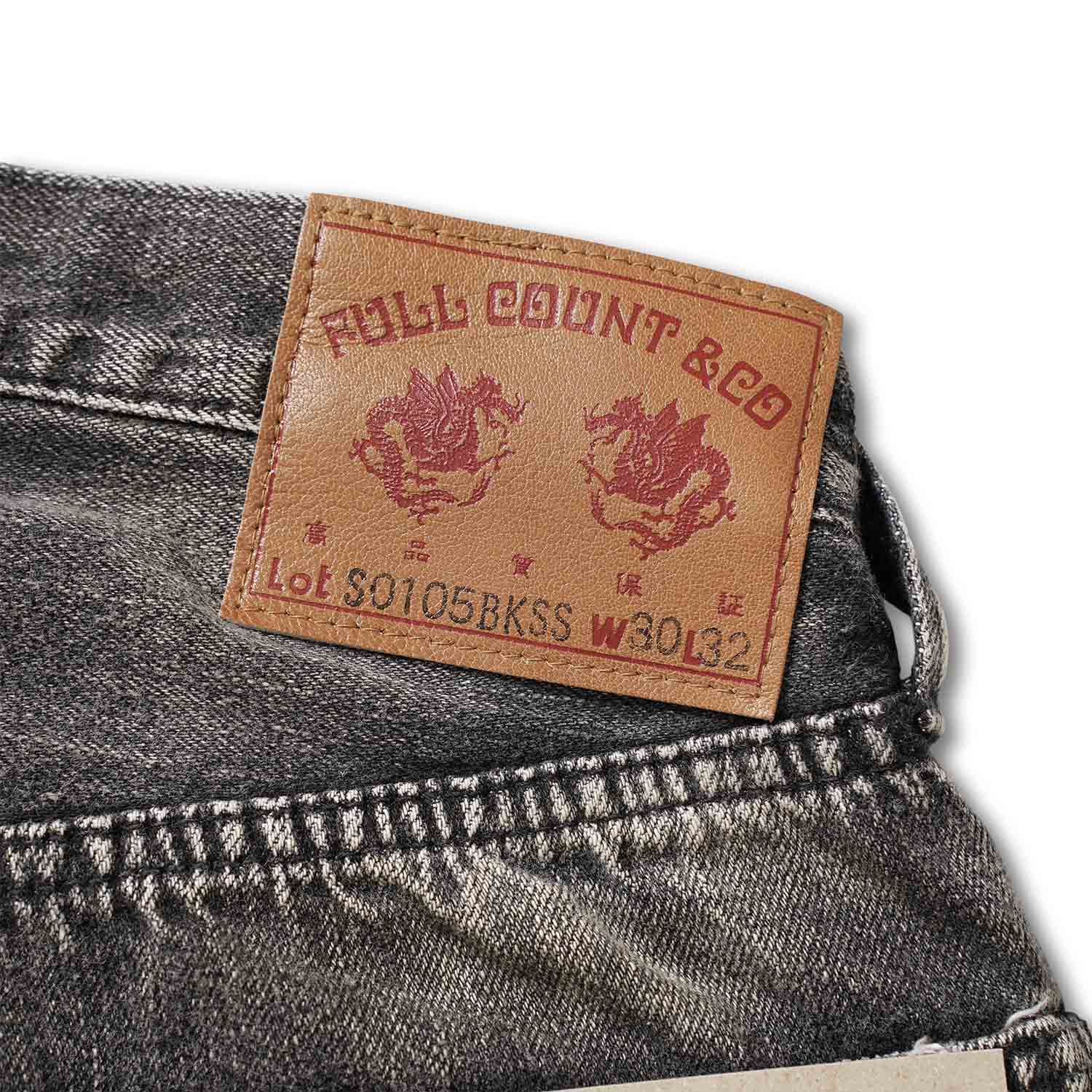 �ڤ������2��ޤǡ�FULLCOUNT �ե륫����� �ѥ�� �����ǥ� WWII Model 11.5oz Black Denim Pants HW ��Master Of Reality��  HAND WASH  S0105BKSSHW